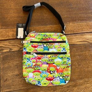 NWT  Lounge fly Pixar Toy Story alien cross body bag